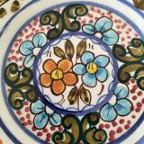 Assiettes majolique signées Pascual Zorrilla