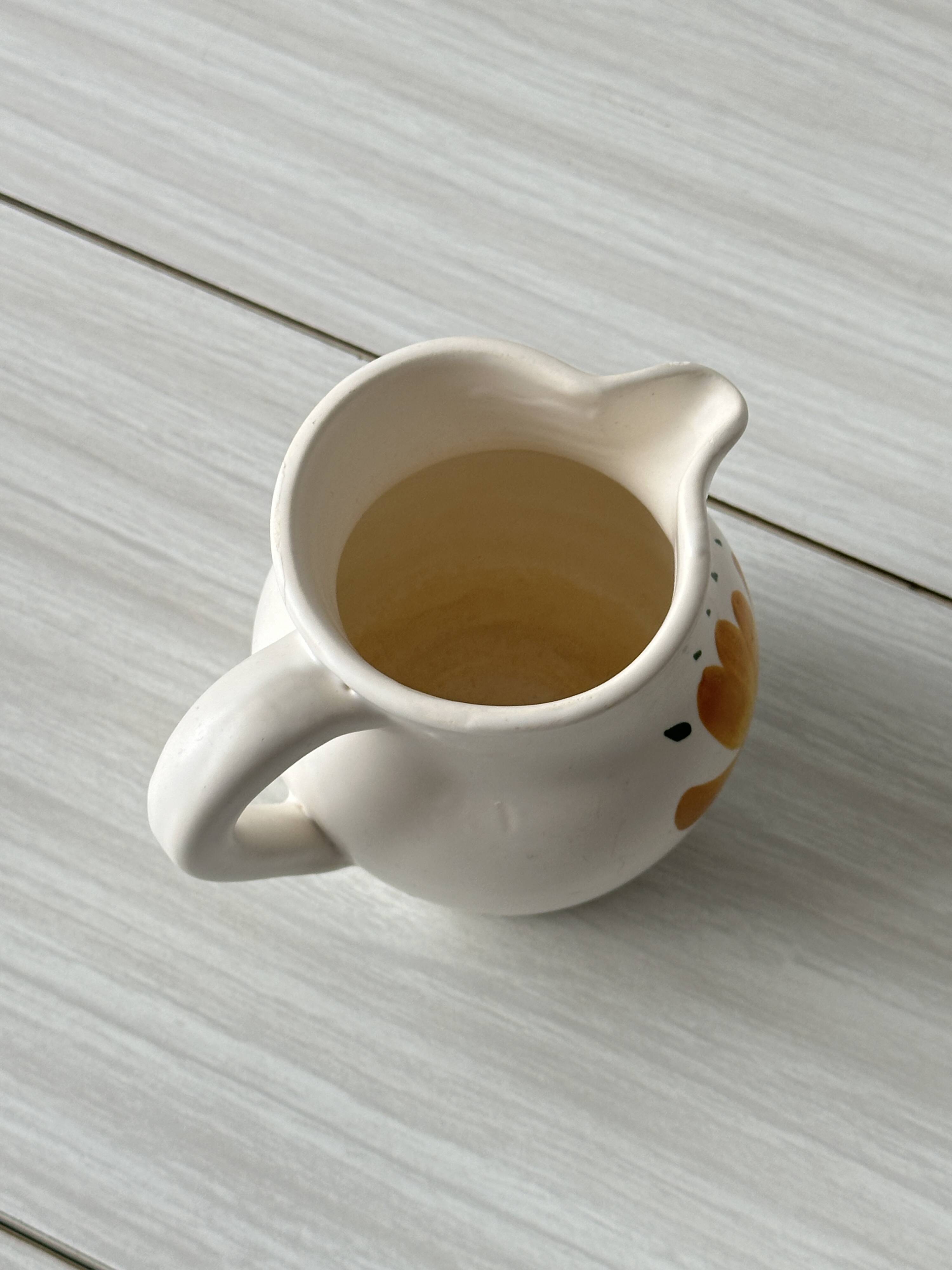 Marsh pottery milk jug