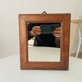 Small antique mirror 24*21.5 cm