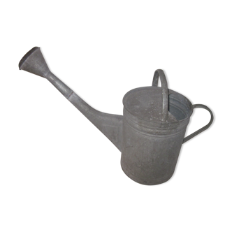 Old zinc watering can