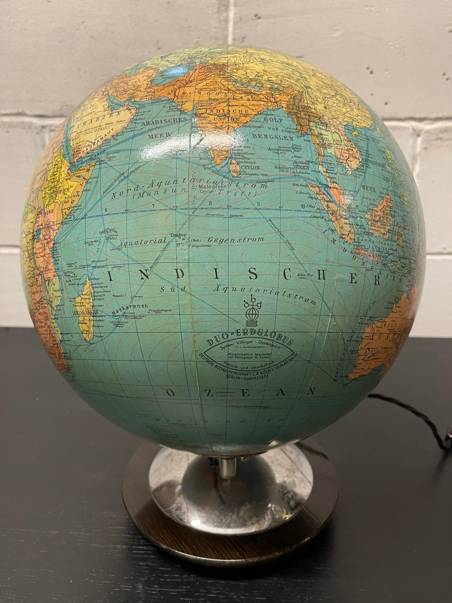 1960s dbg duo glass globe lamp darmstadt germany regular price