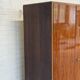 Vintage RVD Belgian Mid-Century Wardrobe — Lacquered Rosewood Veneer &