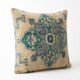 Housse de coussin turque vintage 56x61 cm