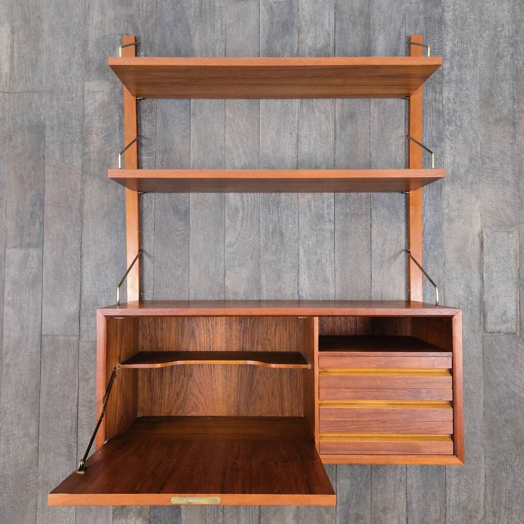 Wall unit by Poul Cadovius by Codovius, Denmark, 1960