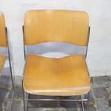 Model 40/4 stacking chairs by David Rowland for Howe, Denmark 1964