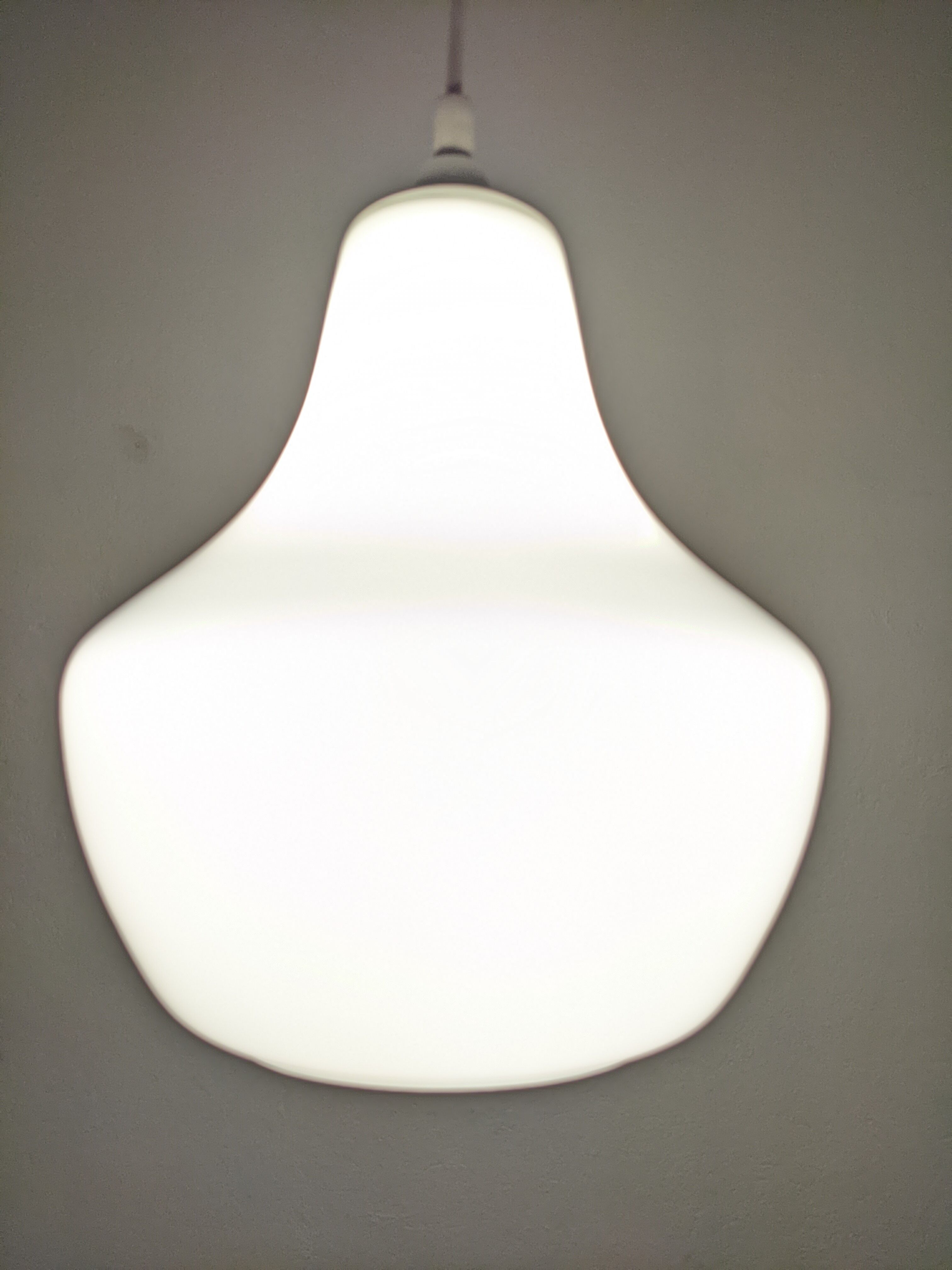 White opaline suspension from the 60s/70s