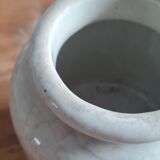 Stoneware mustard pot