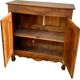 Commode buffet en noyer mouluré XVIIIe