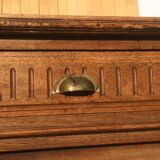 Old parisian buffet in fir