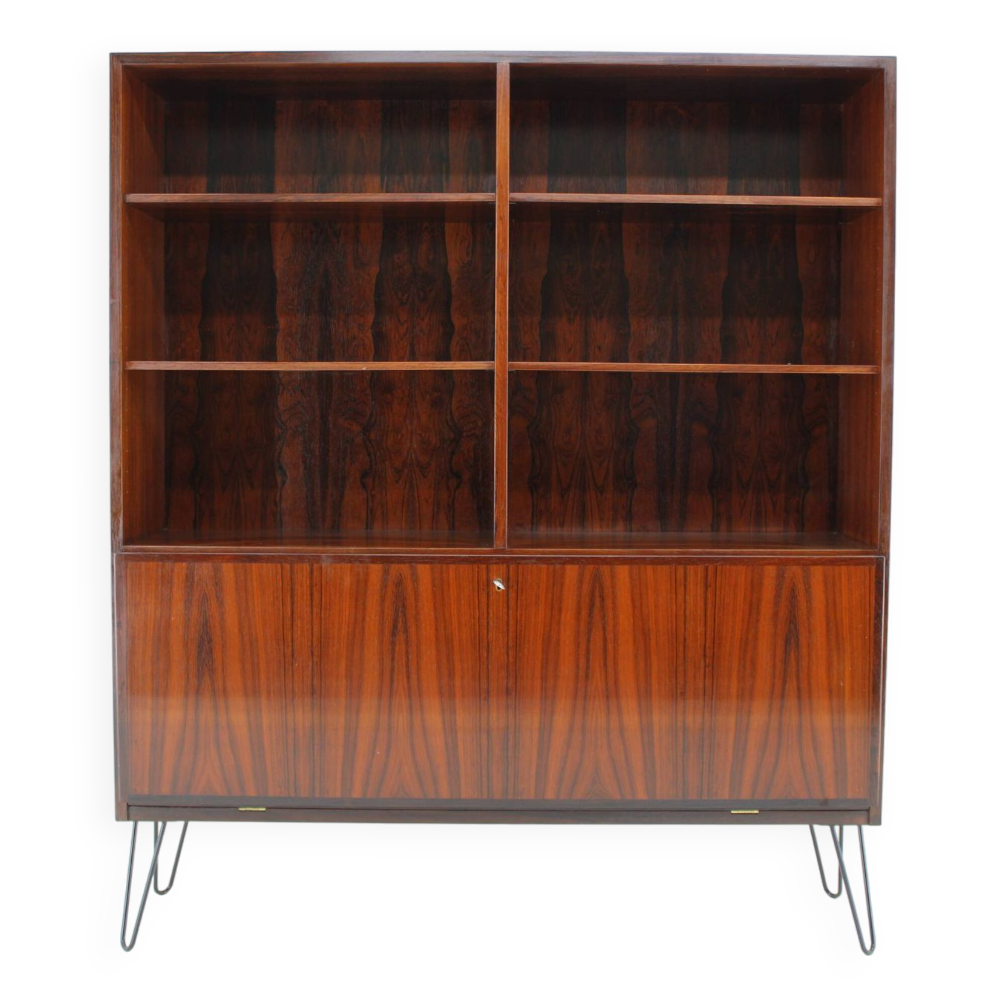 Bibliothèque Omann Jun Upcycled des années 1960, Danemark