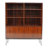1960s Omann Jun Upcycled Bookcase Cabinet, Denmark