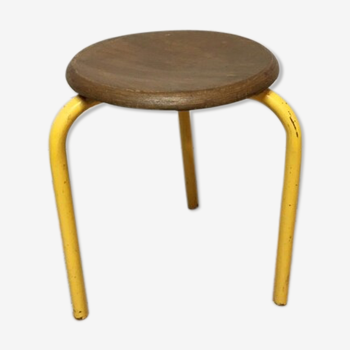 Tabouret tripode, vintage 1960