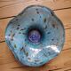 Rare large Jean-Michel Operto glass bowl, signed, 23 cm