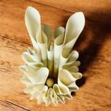 Resin table lamp by GIORGIA JACOB, French design, 1970s/80s