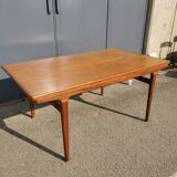Table en teck avec rallonges par Johannes Andersen
