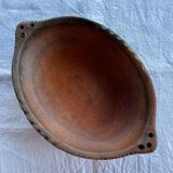 Plat en terre cuite ancien