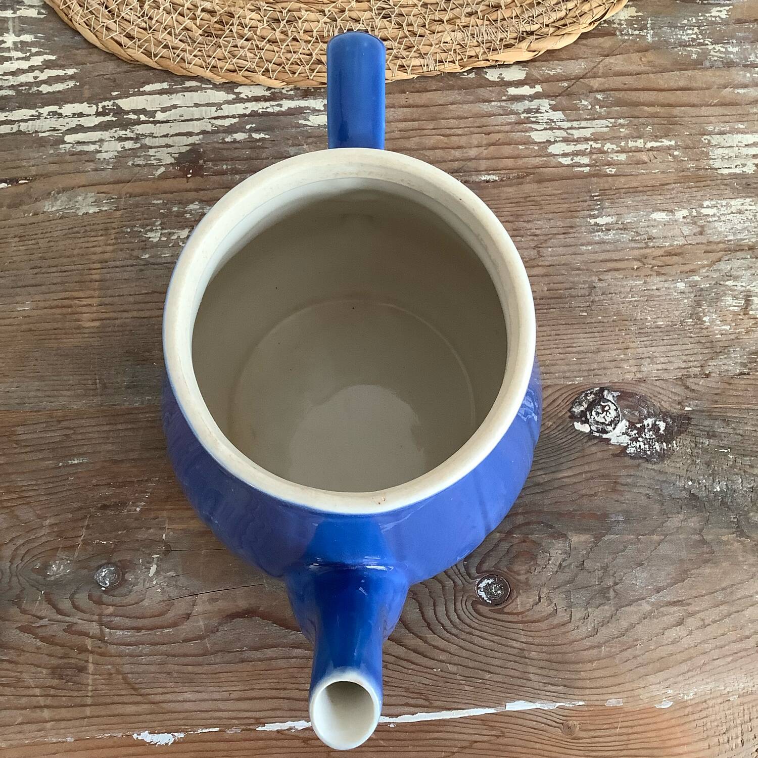 Blue teapot, coffee pot