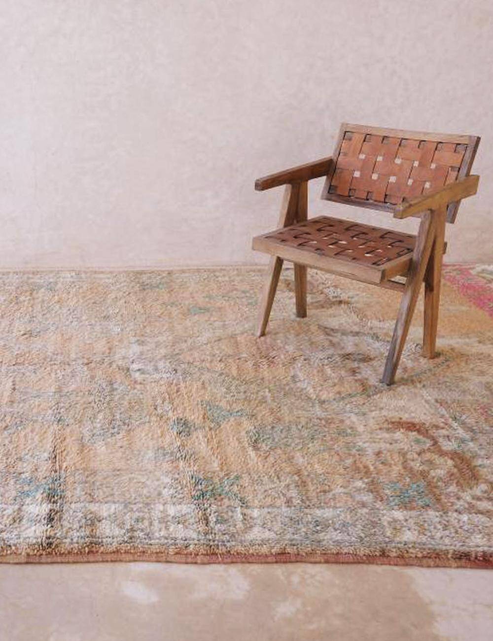 Vintage Moroccan Rug - 418 x 210 cm