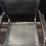 Set of 4 Armchairs in the style of Marcel Breuer – sled base