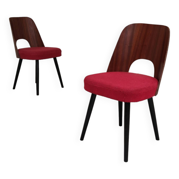 Paire de chaises 515 -2 par Oswald Haerdtl pour Ton (Thonet) 1950