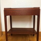 Teak bedside table Denmark 1950 soborg mobler n°148