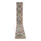 Vintage Turkish hallway rug 86x791 cm