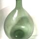 Dame jeanne green in molded glass sabree candy old vintage 44 cm ht