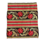 Tapis kilim moldave 146x130 cm vintage en laine, moyen 2520.