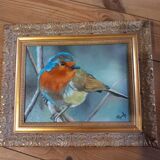 Oil painting on canvas board