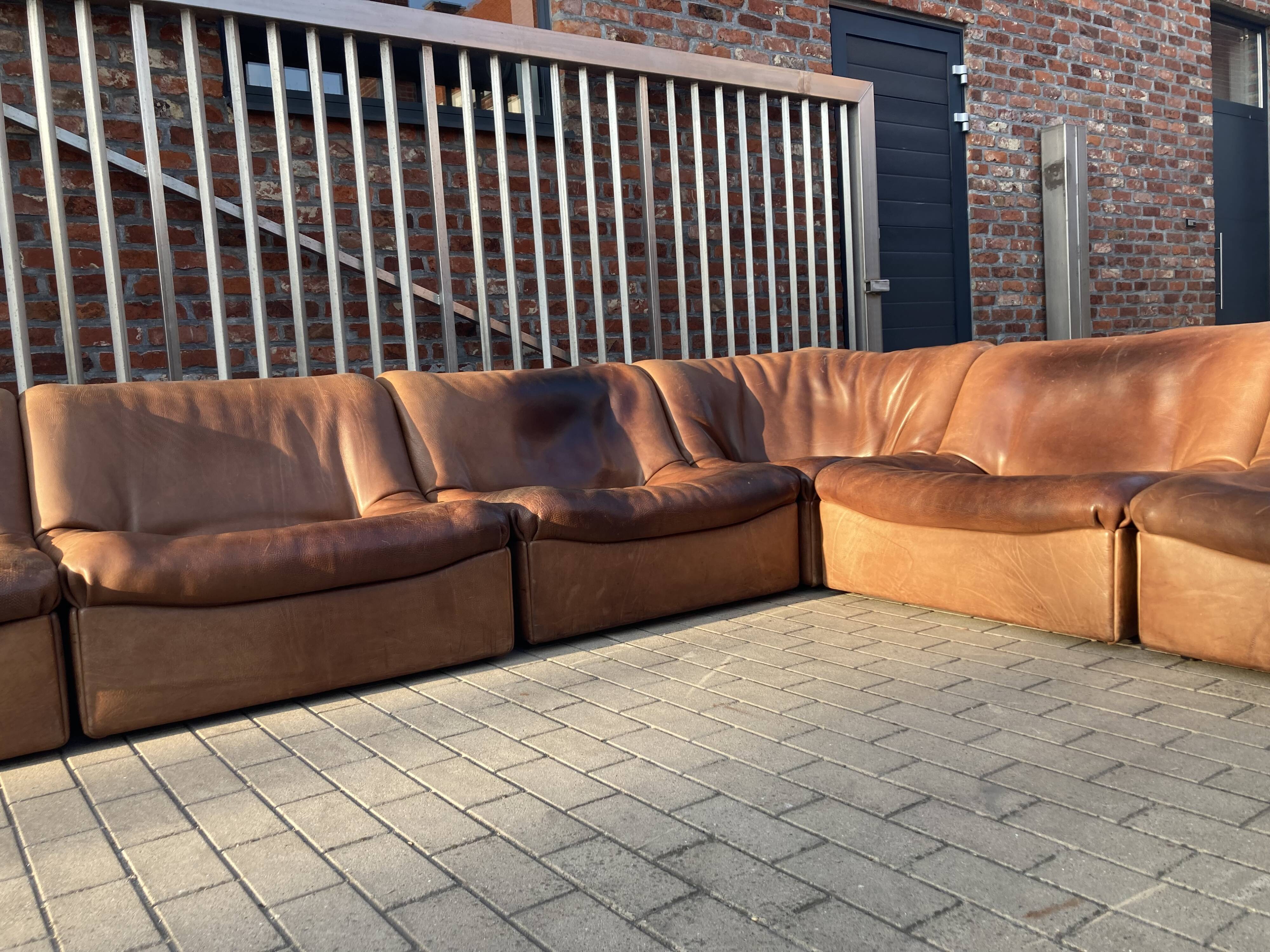 Modular corner seating De Sede Ds46