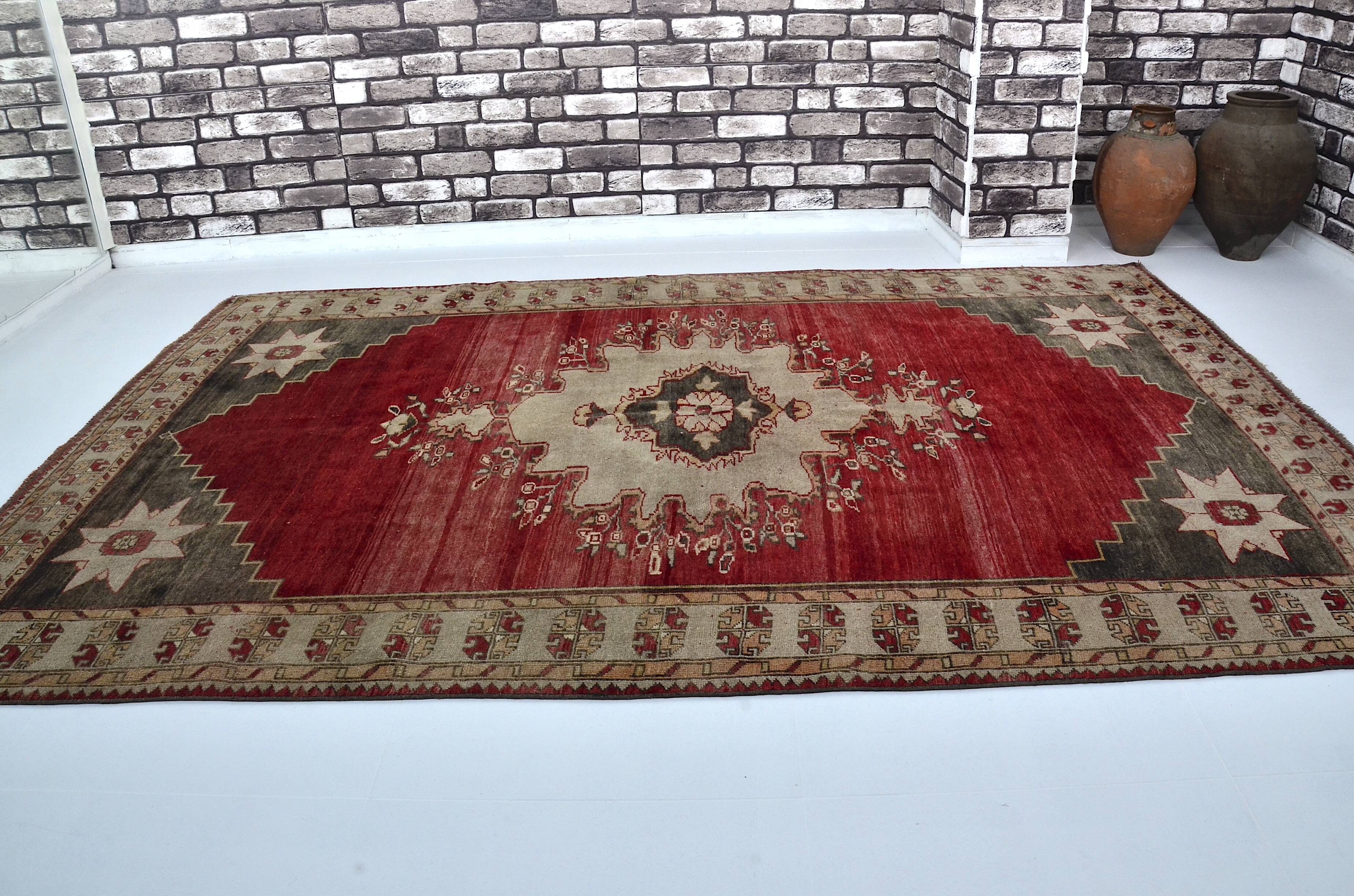 Oushak Vintage Soft Turkish Rug sku 3022