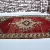 Oushak Vintage Soft Turkish Rug sku 3022