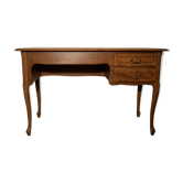 Solid oak desk with 2 drawers