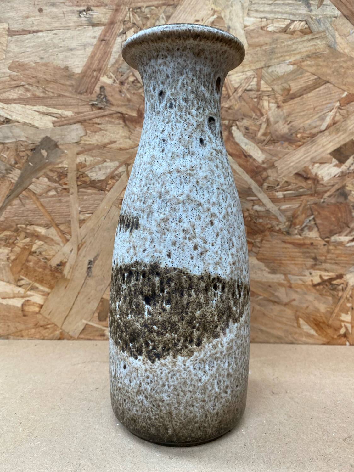Old Vase scheurich keramik Ceramic Beige Brown