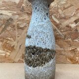 Ancien Vase scheurich keramik Céramique Beige Brun
