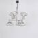 Lustre Sputnik Chrome par Doria, Allemagne, années 1960