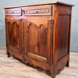 Louis XV period buffet in solid walnut around 1750