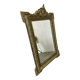Antique mirror with a pediment