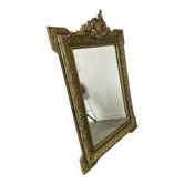 Miroir ancien à fronton