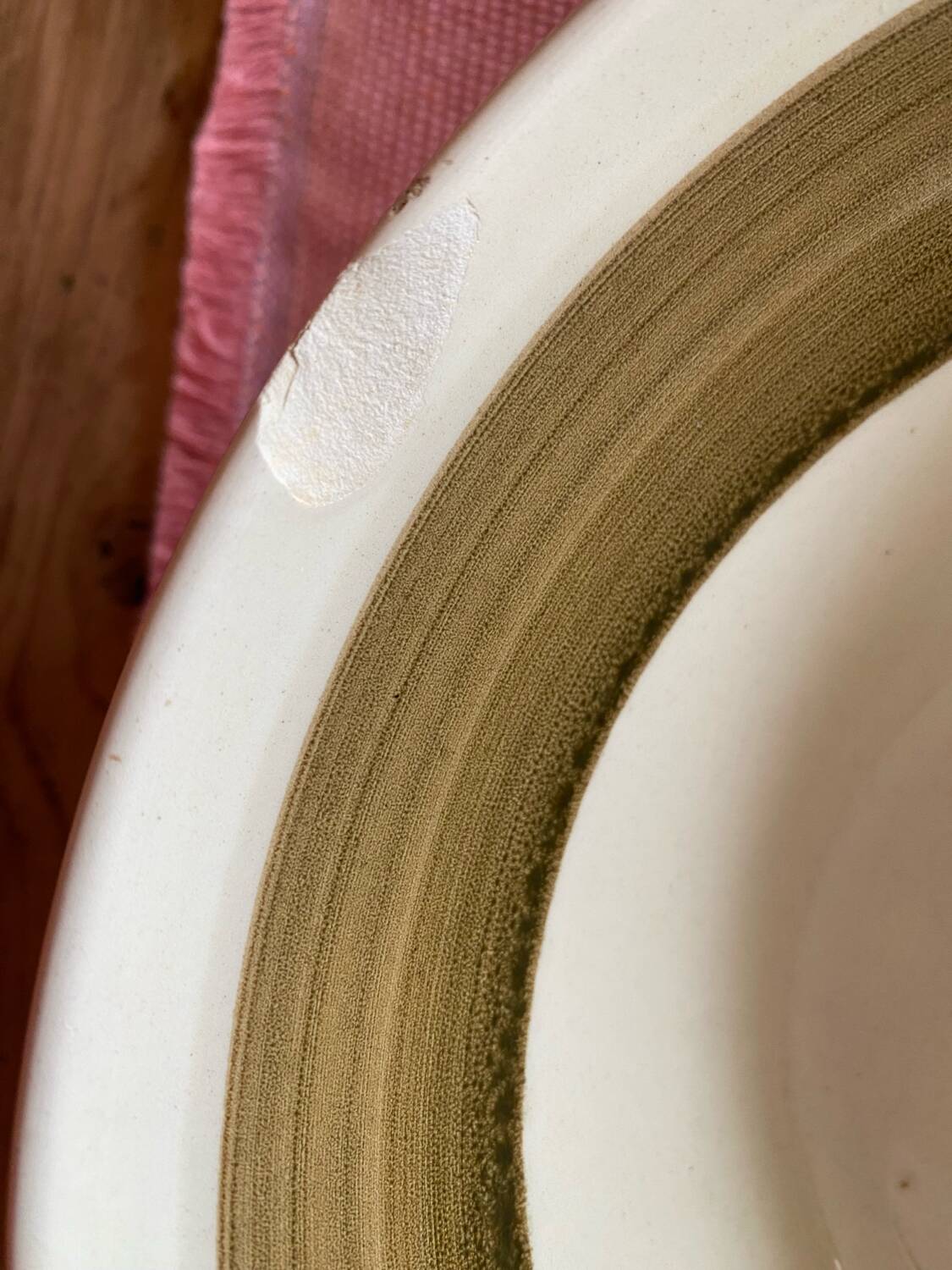 Italian ceramic salad bowl