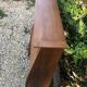 Oak writing desk by Roger Landault