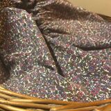 Grand panier linge jouet rotin osier
