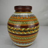 Ancien vase Henriot Quimper déco vintage