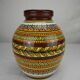 Old Henriot Quimper vase, vintage decor