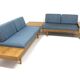 Set de 2 méridiennes "Svane", Ingmar Relling, Ekornes, Norvège, 1960