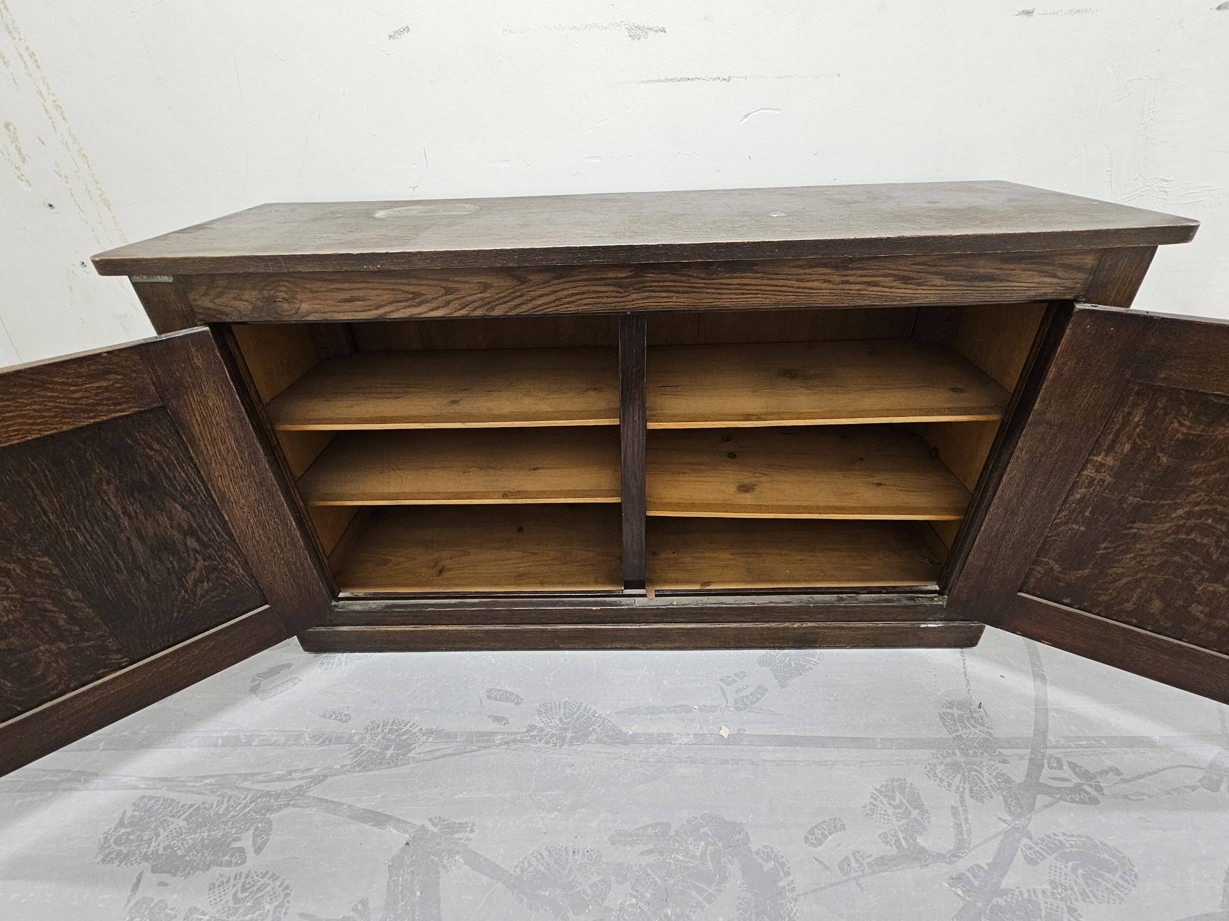 Antique wooden sideboard
