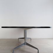Large Wood and Aluminum Table by Charles & Ray Eames for Herman Miller, 1960s
