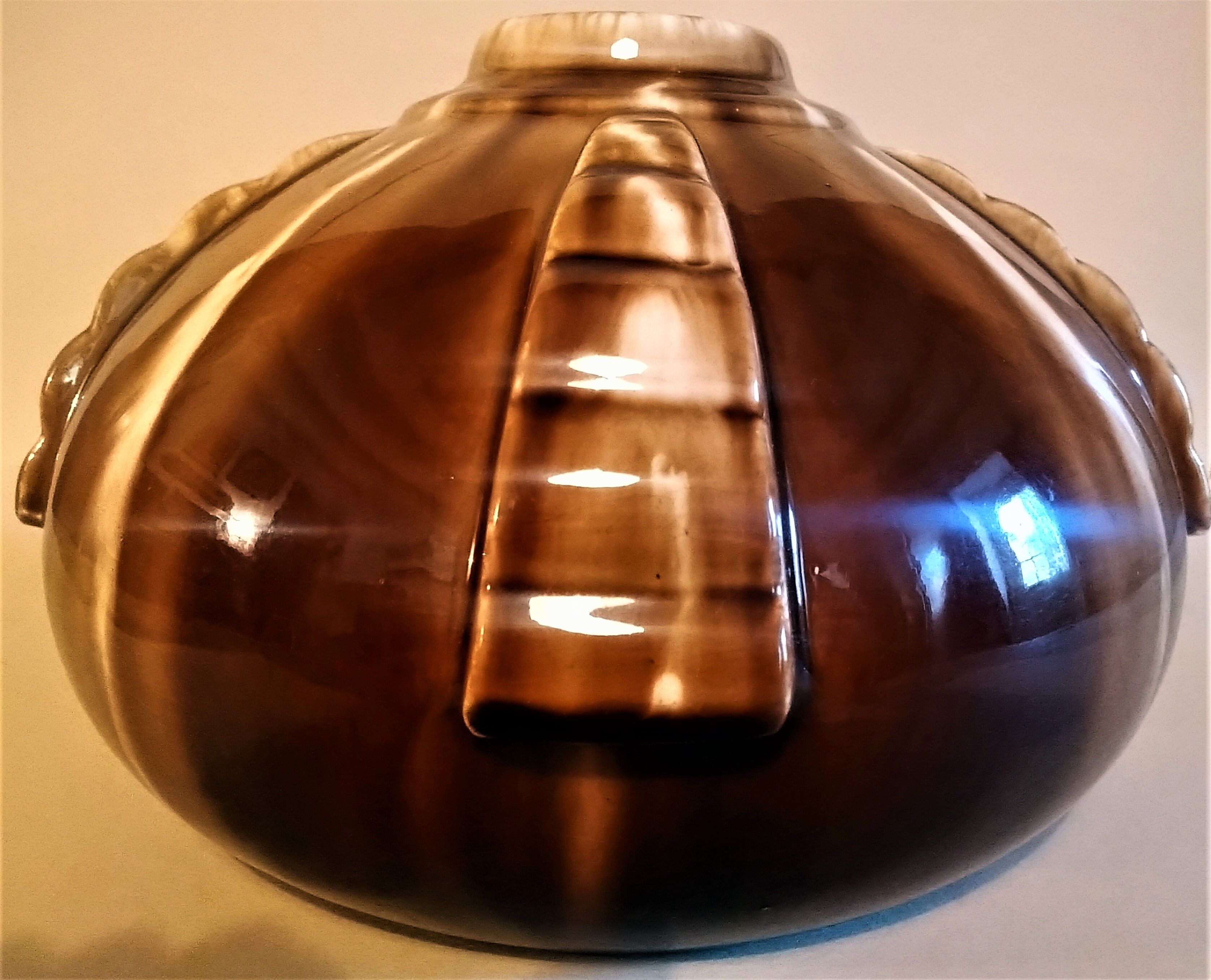 Glazed ceramic vase Elgé in Vierzon
