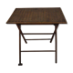Table pliante bois