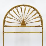 Set of 2 bamboo headboards, 1970s